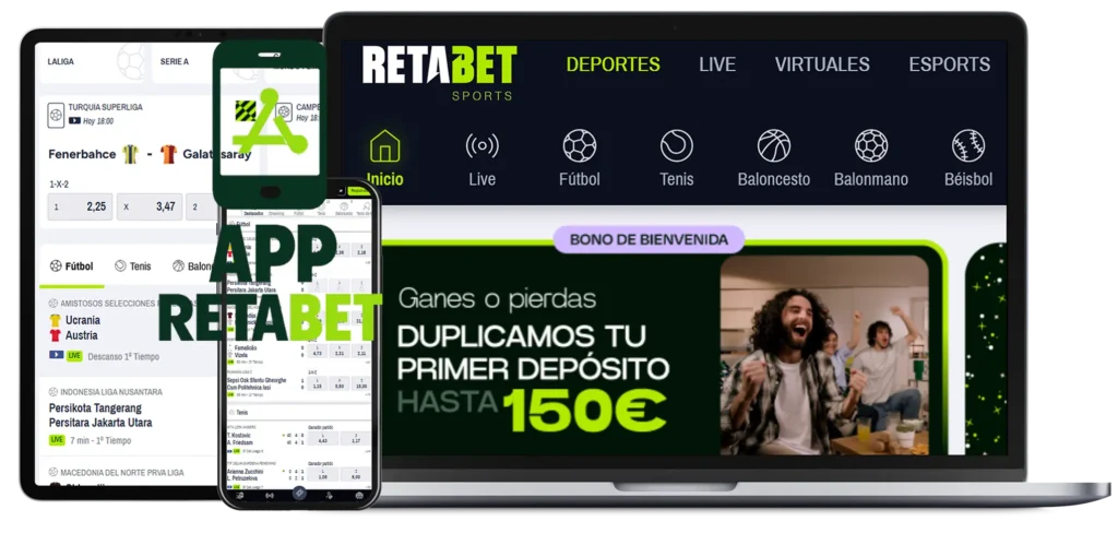 Descargar app Retabet para apostar